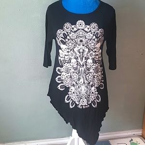 Ay guey! Asymetrical medium top